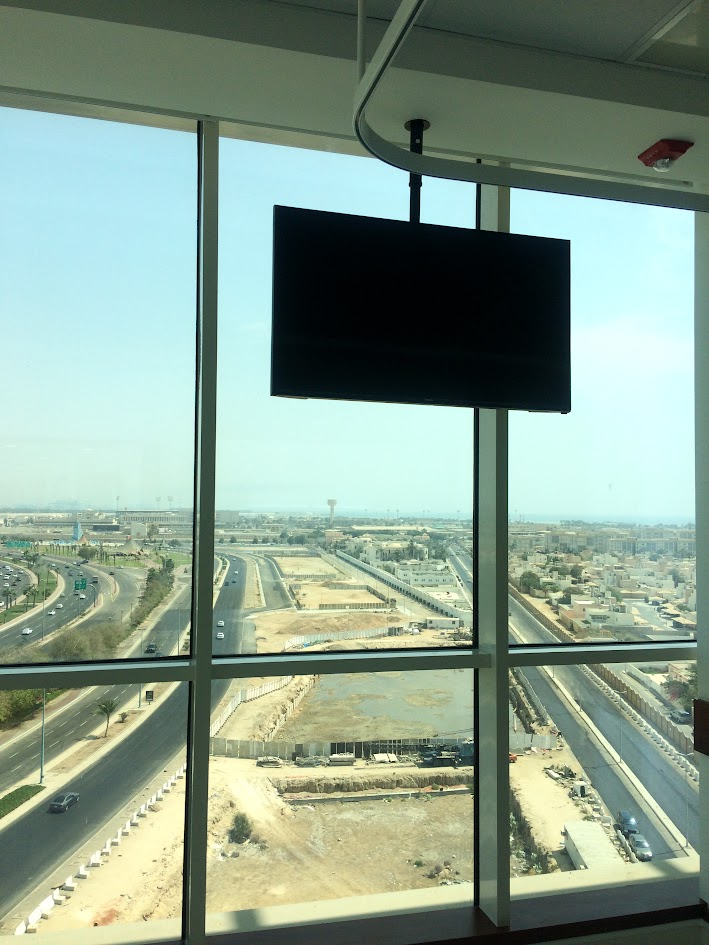 View from hospital
