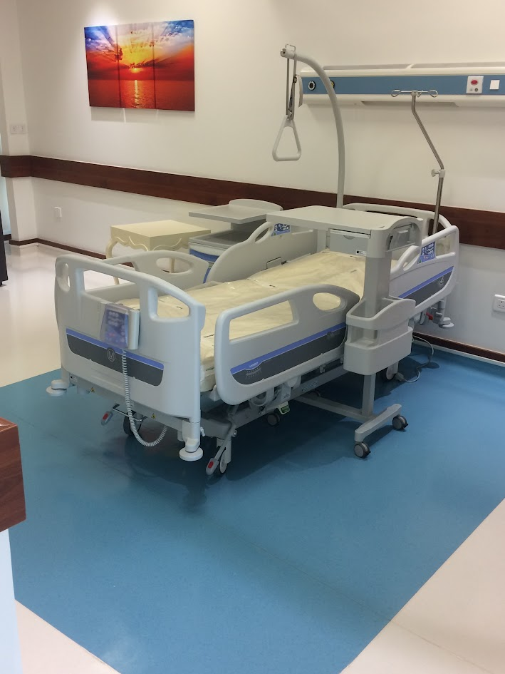 Hospital patient room